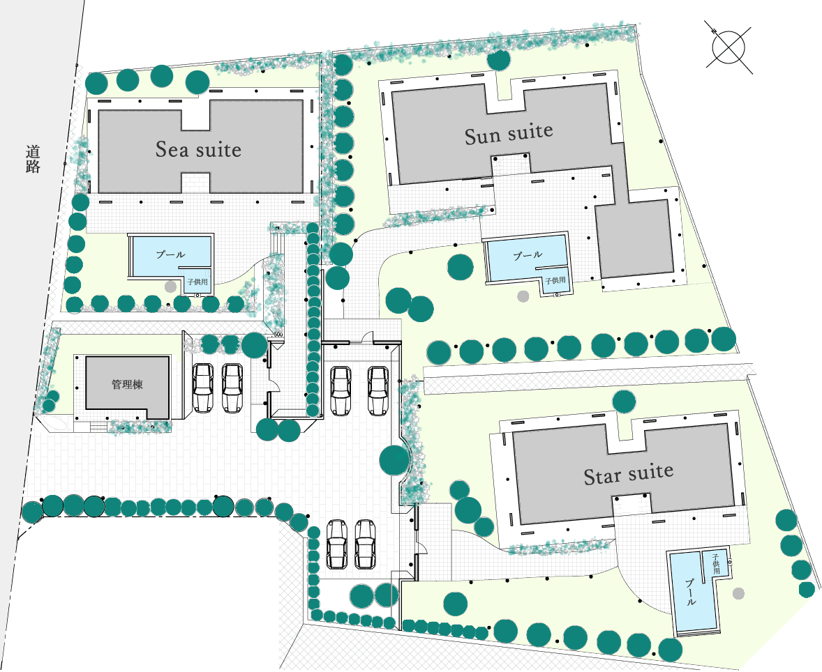 石垣島の貸別荘MAP